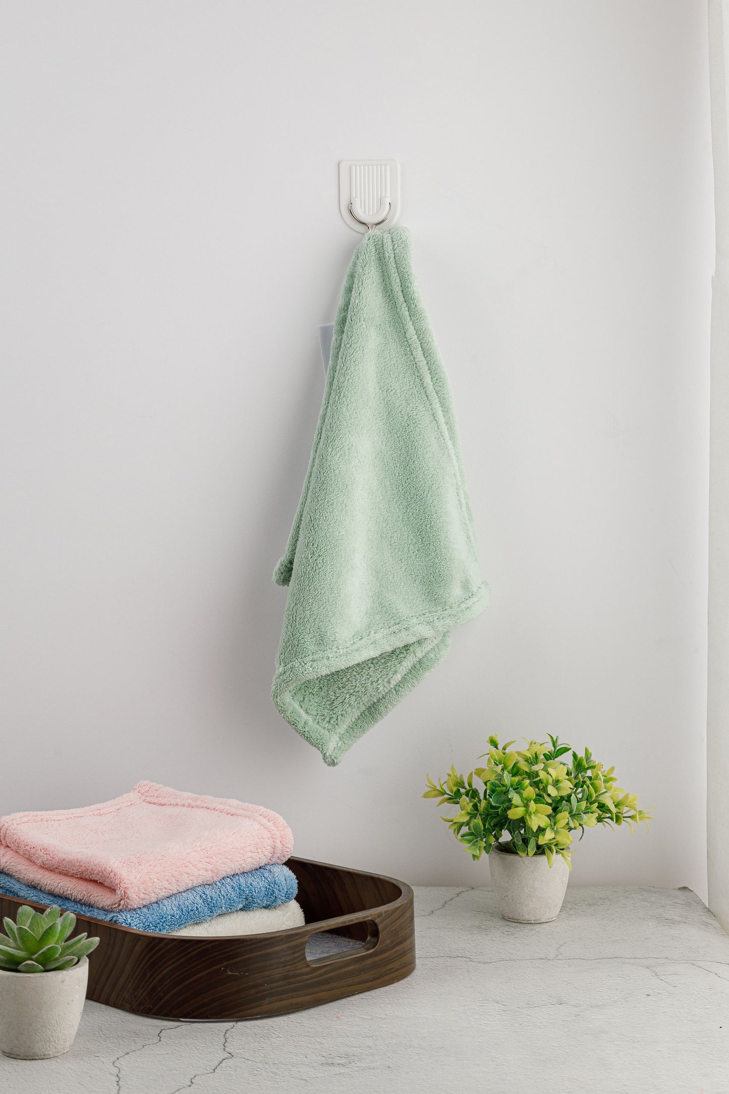 Modern Towel - Light Green