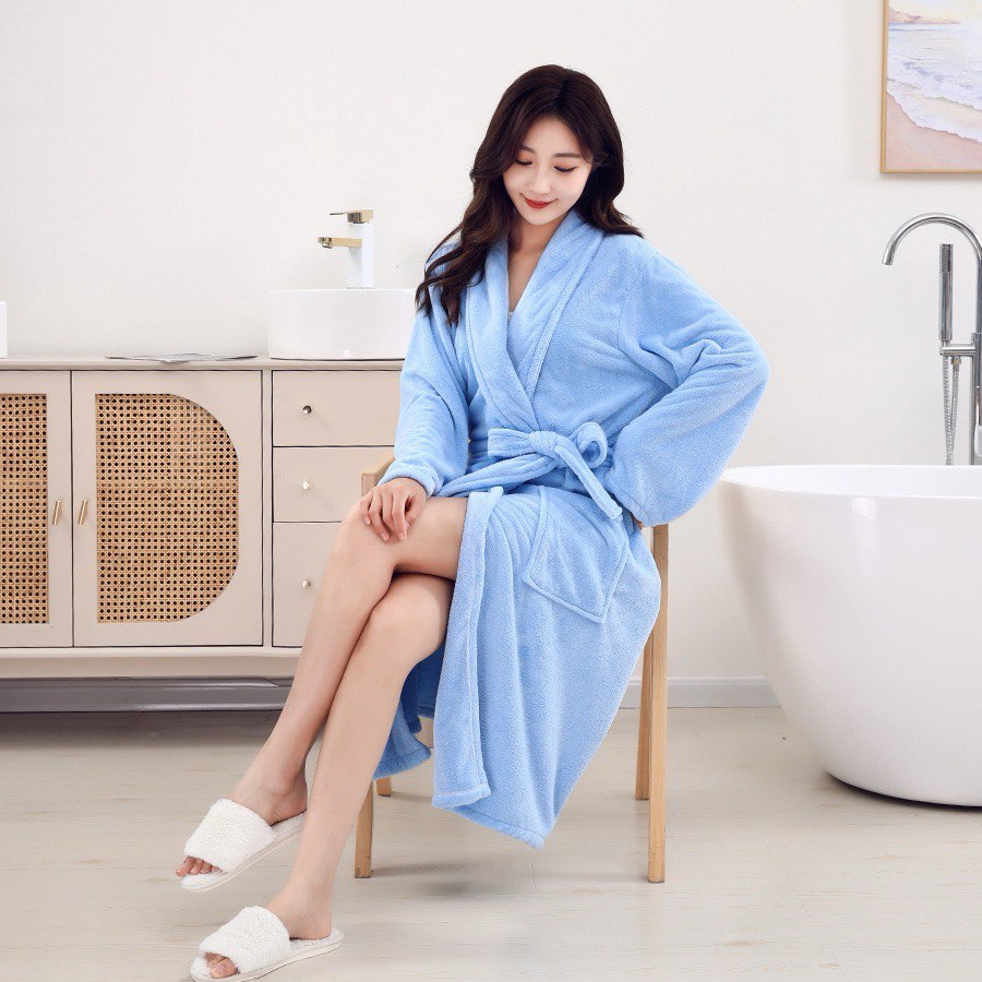 Bath Robe - Blue