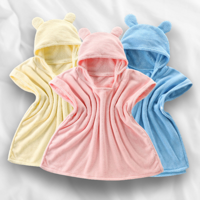 Hooded Towel - Sky Blue